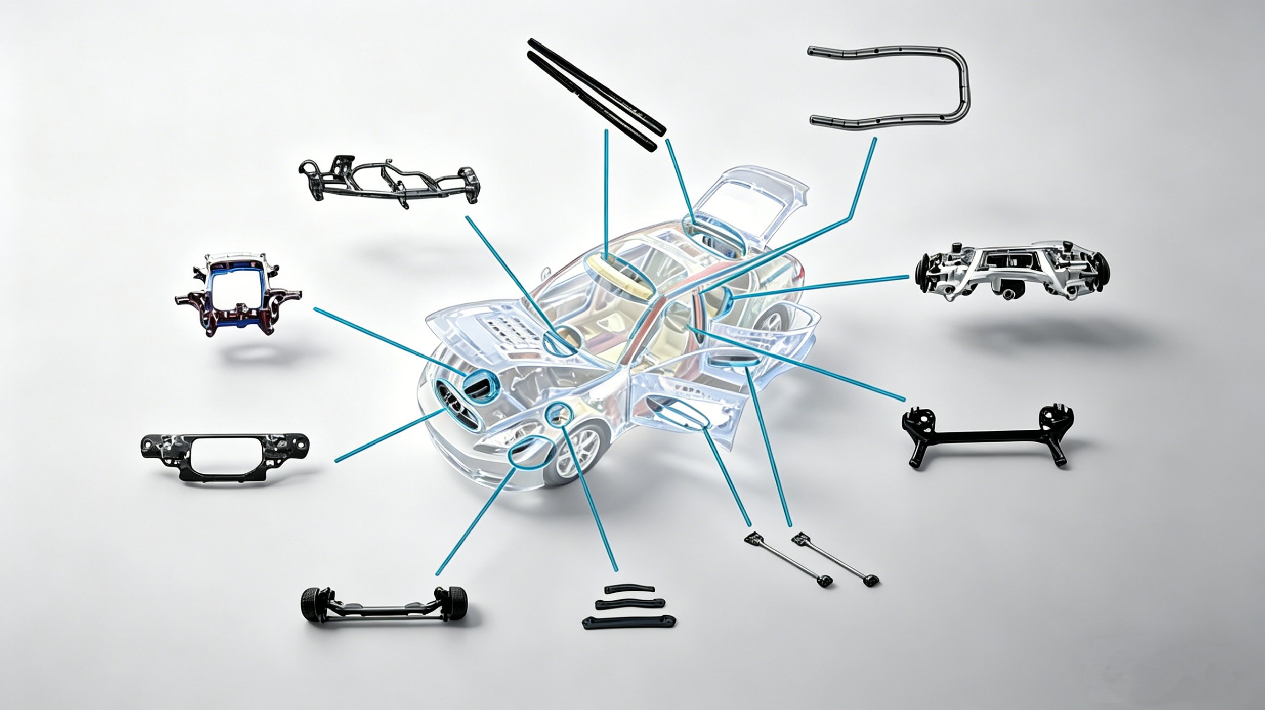 Automotive hydroforming component applications