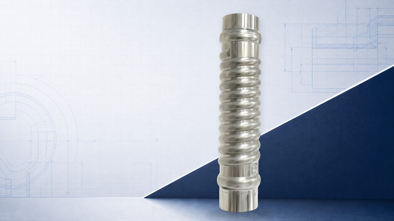 Hydroformed product sample 13